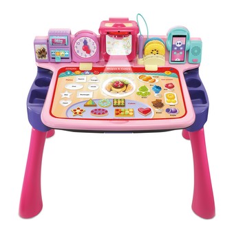 Open full size image 
      Get Ready for School Learning Desk™ – Pink
    